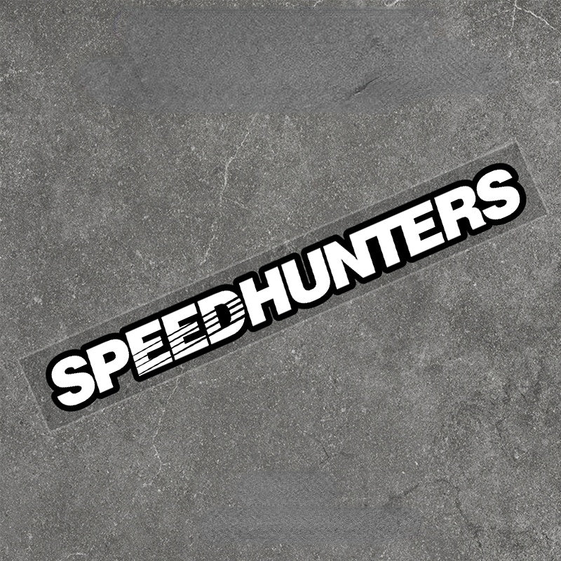 Speedhunters JDM windshield banner sticker Japanese drift racing decal - laptop sticker preview 12