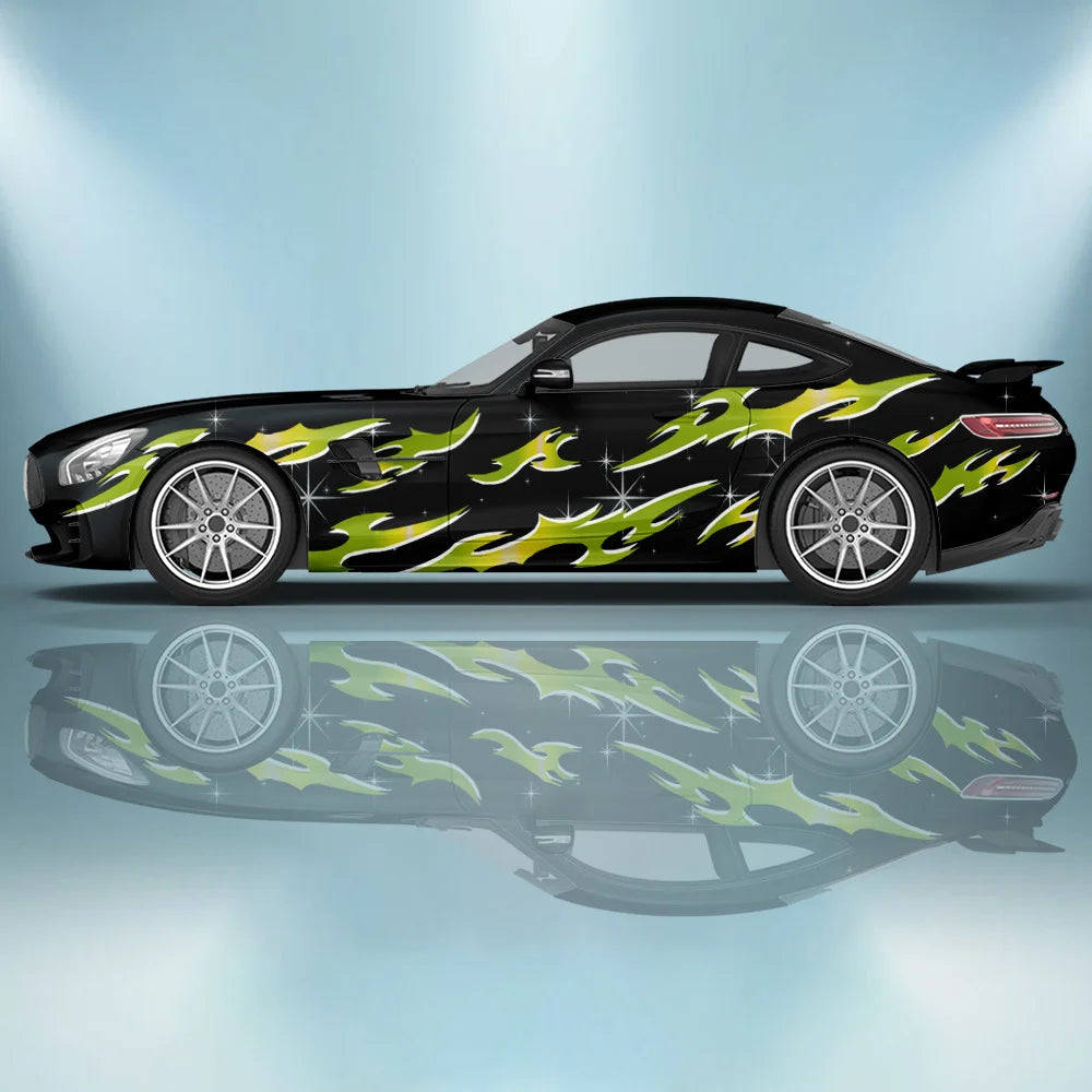 Universal Drift Car Livery Flames