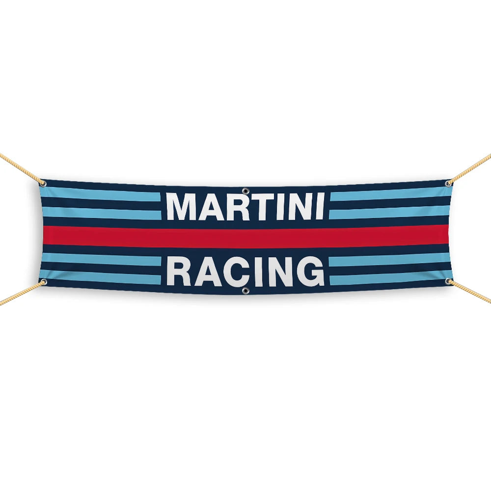 45×180cm 60x240cm M-MARTINIs Banner Company Logo Flag Polyester Printed Decoration Banner Tapestry JDM garage flag banner image 16