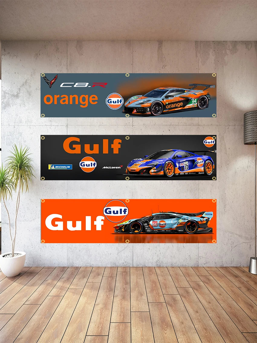 Professional H-HKS Car Motorcycle Team Company Logo Flag 45x180cm 60x240cm Polyester Printed Decoration Banner Tapestry JDM garage flag banner image 7