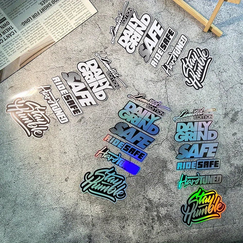 anime eyes JDM sticker for drift cars motorcycles and helmets - detail product image 2