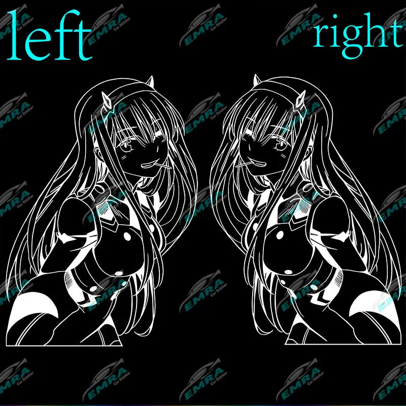 Anime Girl Car Decal | Itasha Vinyl Graphic