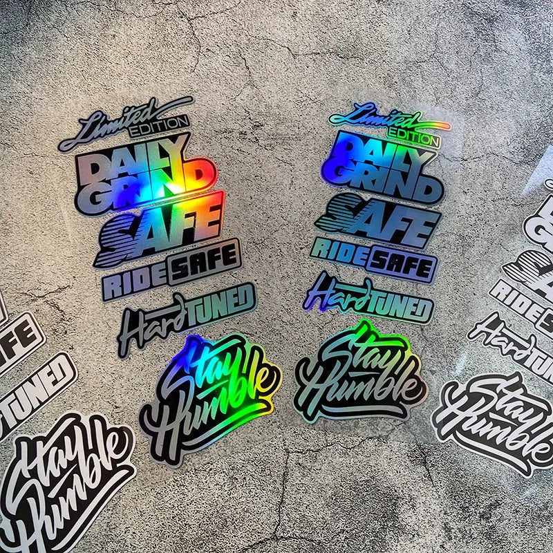 Car guy culture sticker pack for drift tuner garage and automotive vinyl decals - main product image 1
