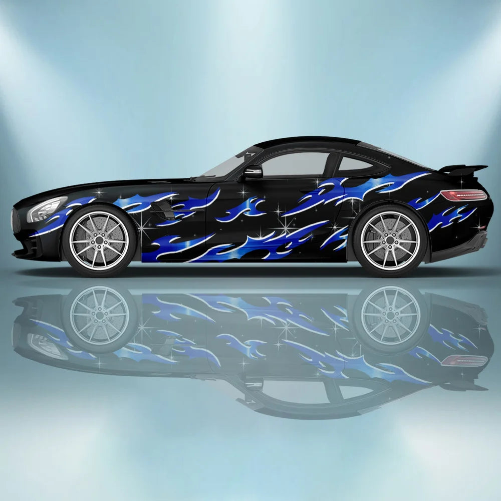 Universal Drift Car Livery Flames