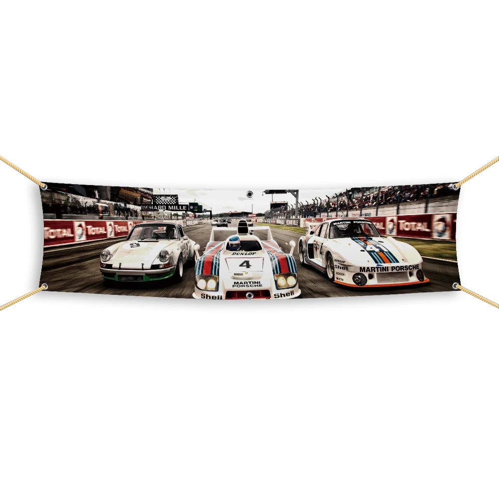45×180cm 60x240cm M-MARTINIs Banner Company Logo Flag Polyester Printed Decoration Banner Tapestry JDM garage flag banner image 18