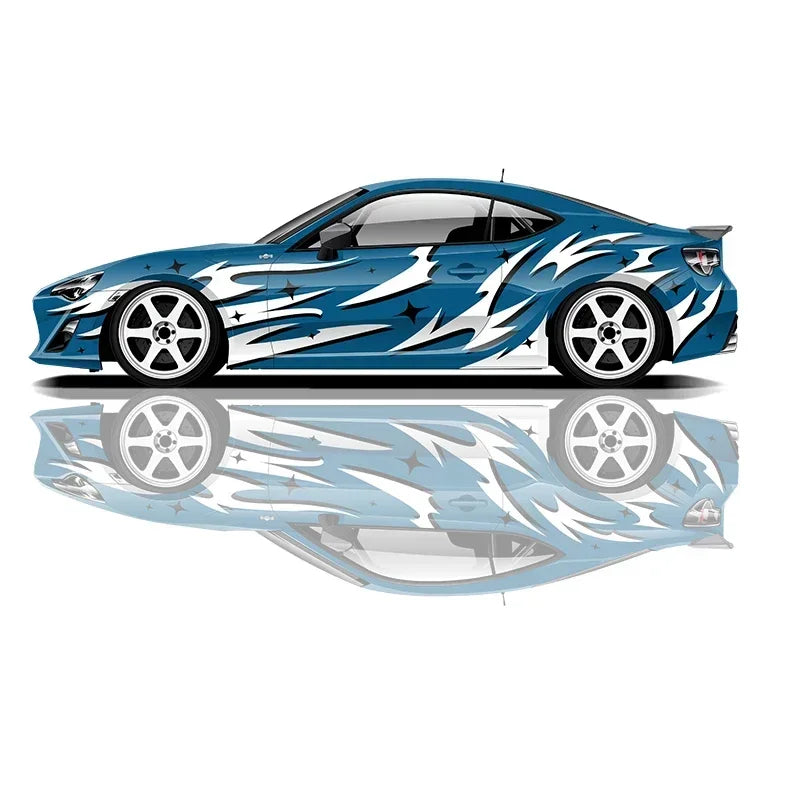 Universal Drift Car Liveries Flame Streaks