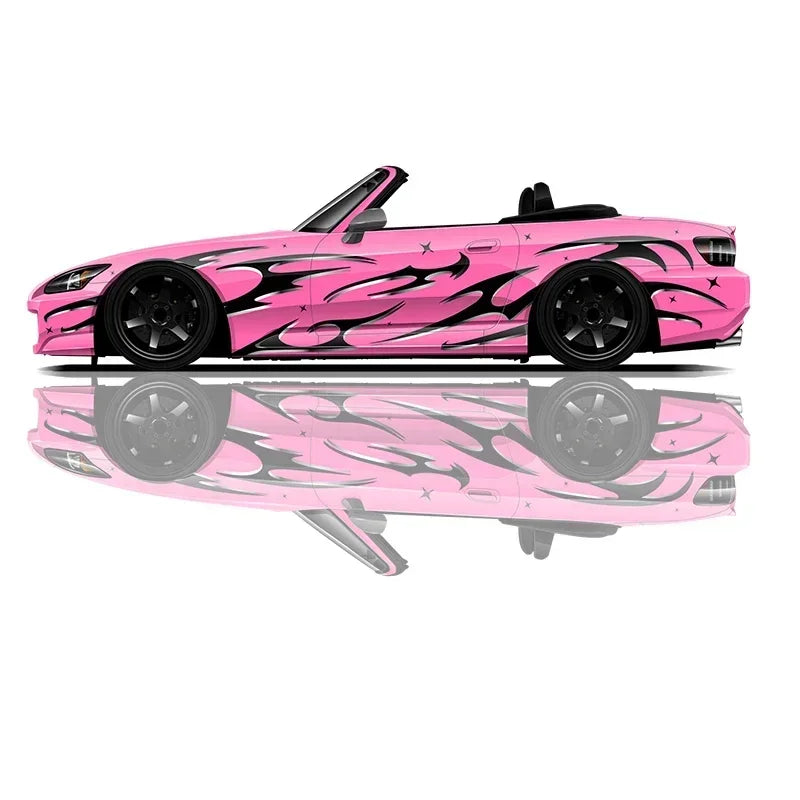 Universal Drift Car Liveries Flame Streaks