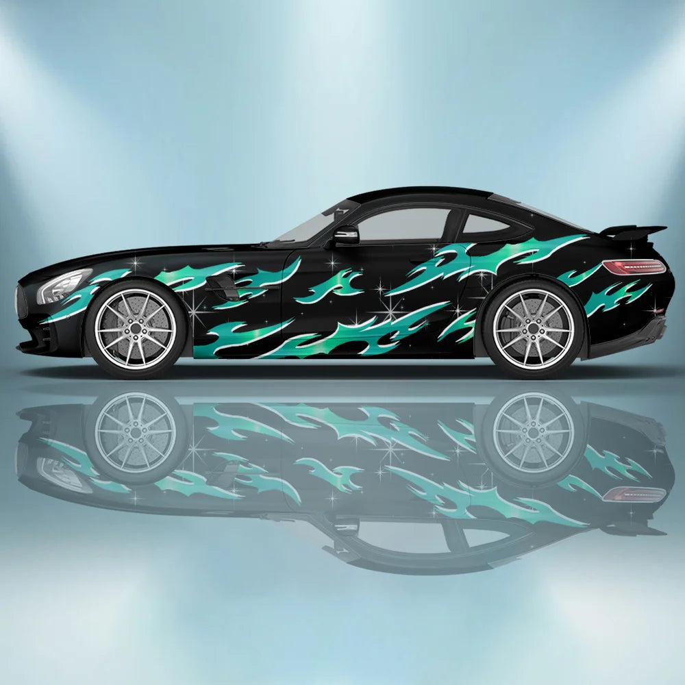 Universal Drift Car Livery Flames