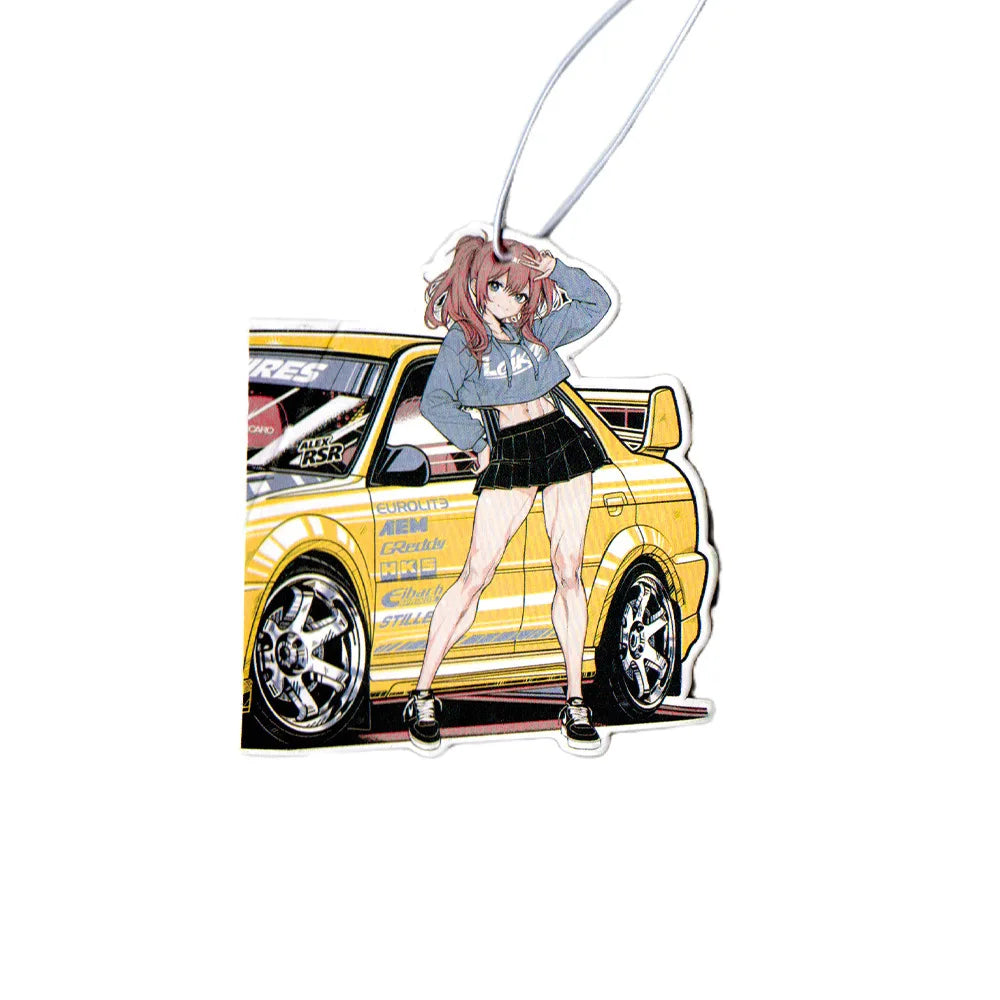 Anime Girl JDM Air Freshener