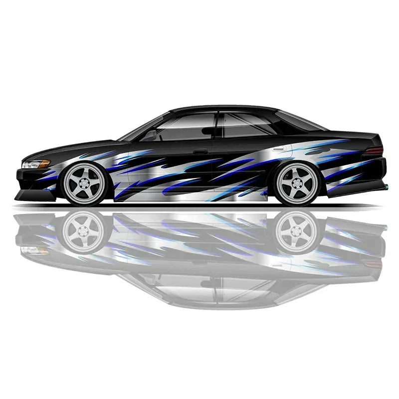 Universal Drift Car Liveries Flame Streaks