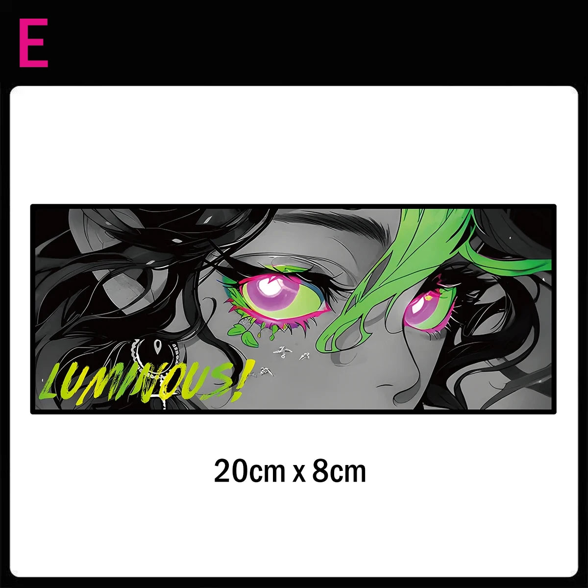 Cyberpunk anime girl JDM sticker reflective waifu car motorcycle decal - motorcycle decal preview 10