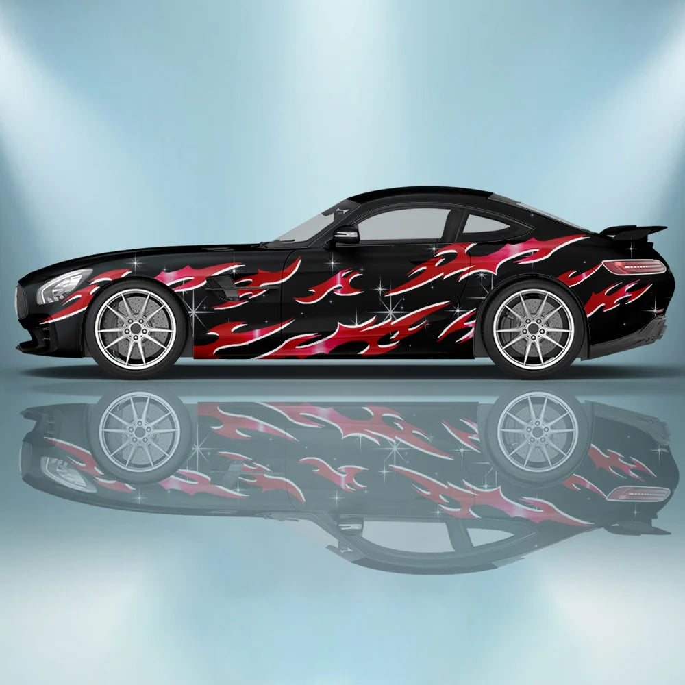 Universal Drift Car Livery Flames