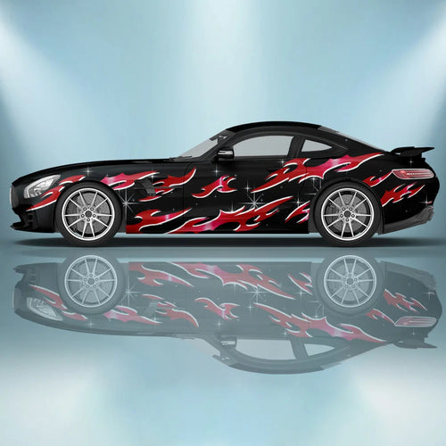 Universal Drift Car Livery Flames