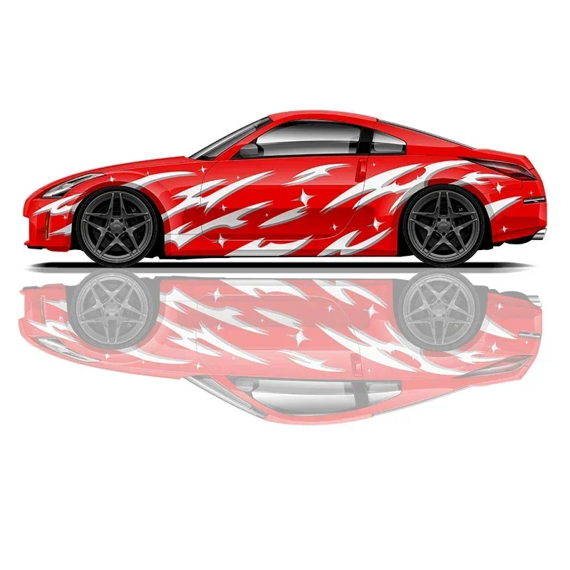 Universal Drift Car Liveries Flame Streaks