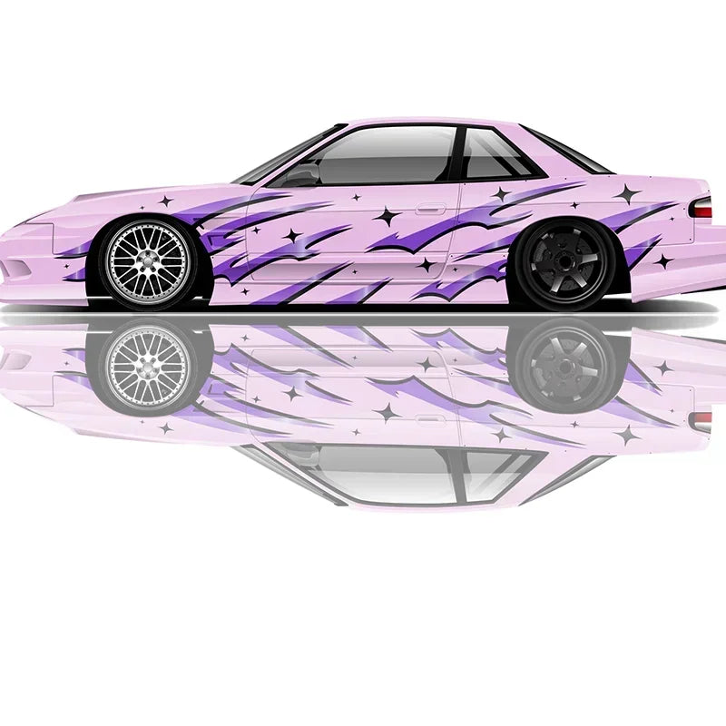 Universal Drift Car Liveries Flame Streaks