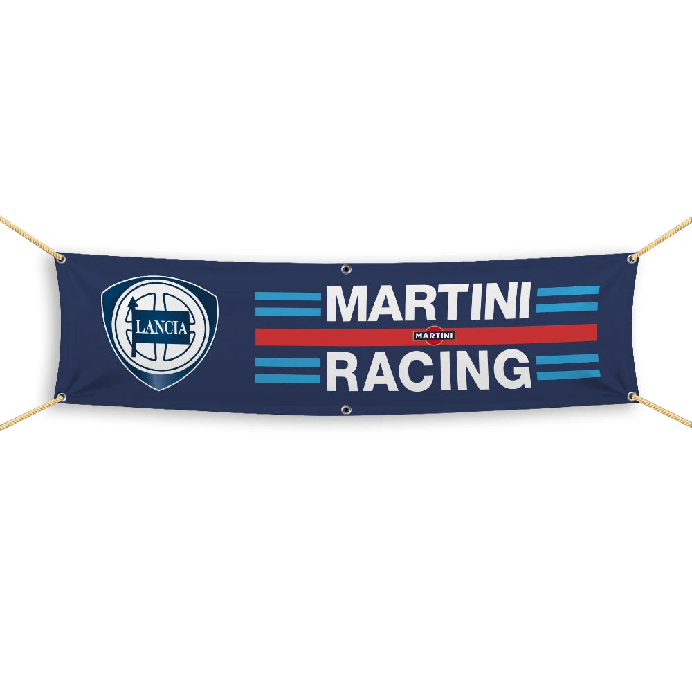 45×180cm 60x240cm M-MARTINIs Banner Company Logo Flag Polyester Printed Decoration Banner Tapestry JDM garage flag banner image 14