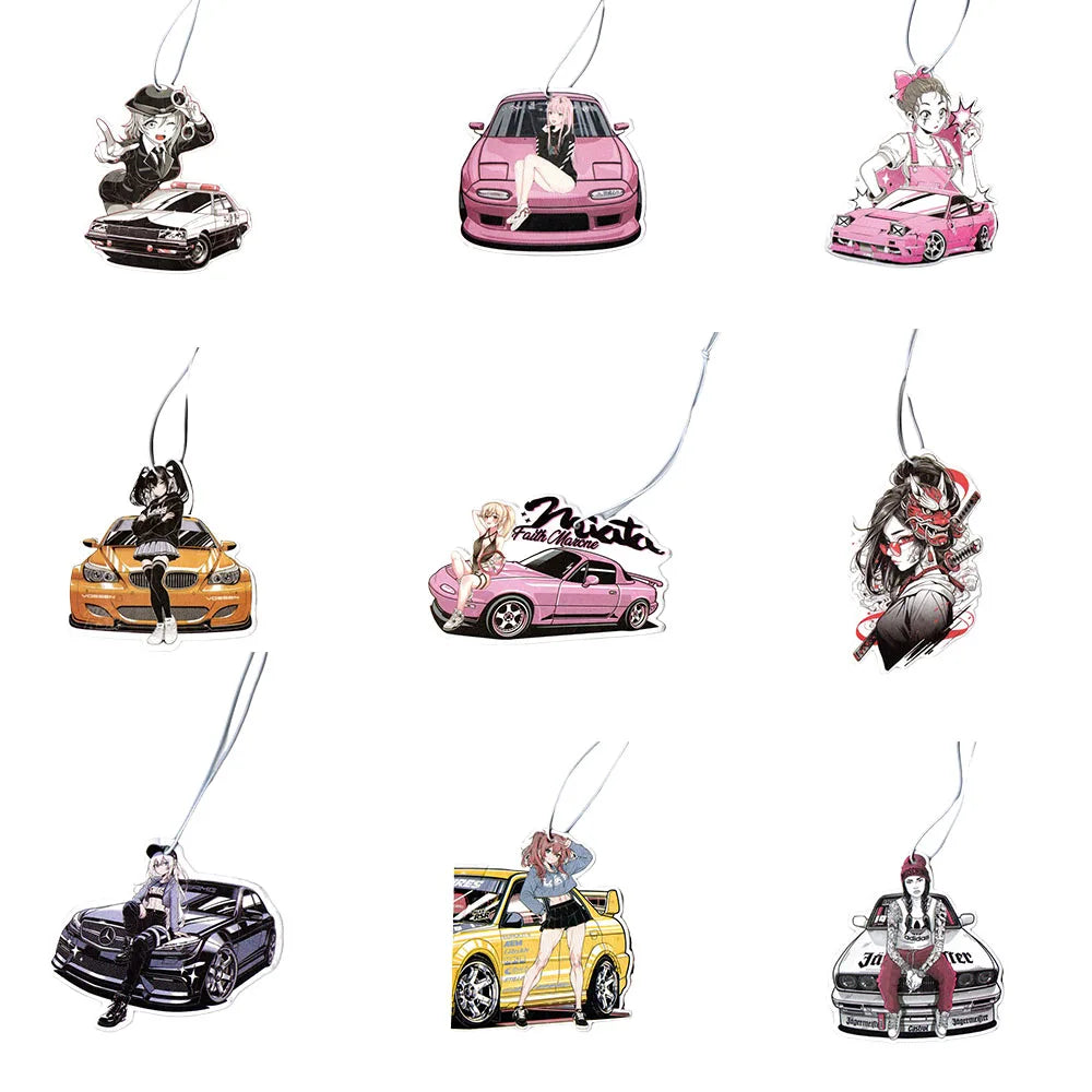 Anime Girl JDM Air Freshener