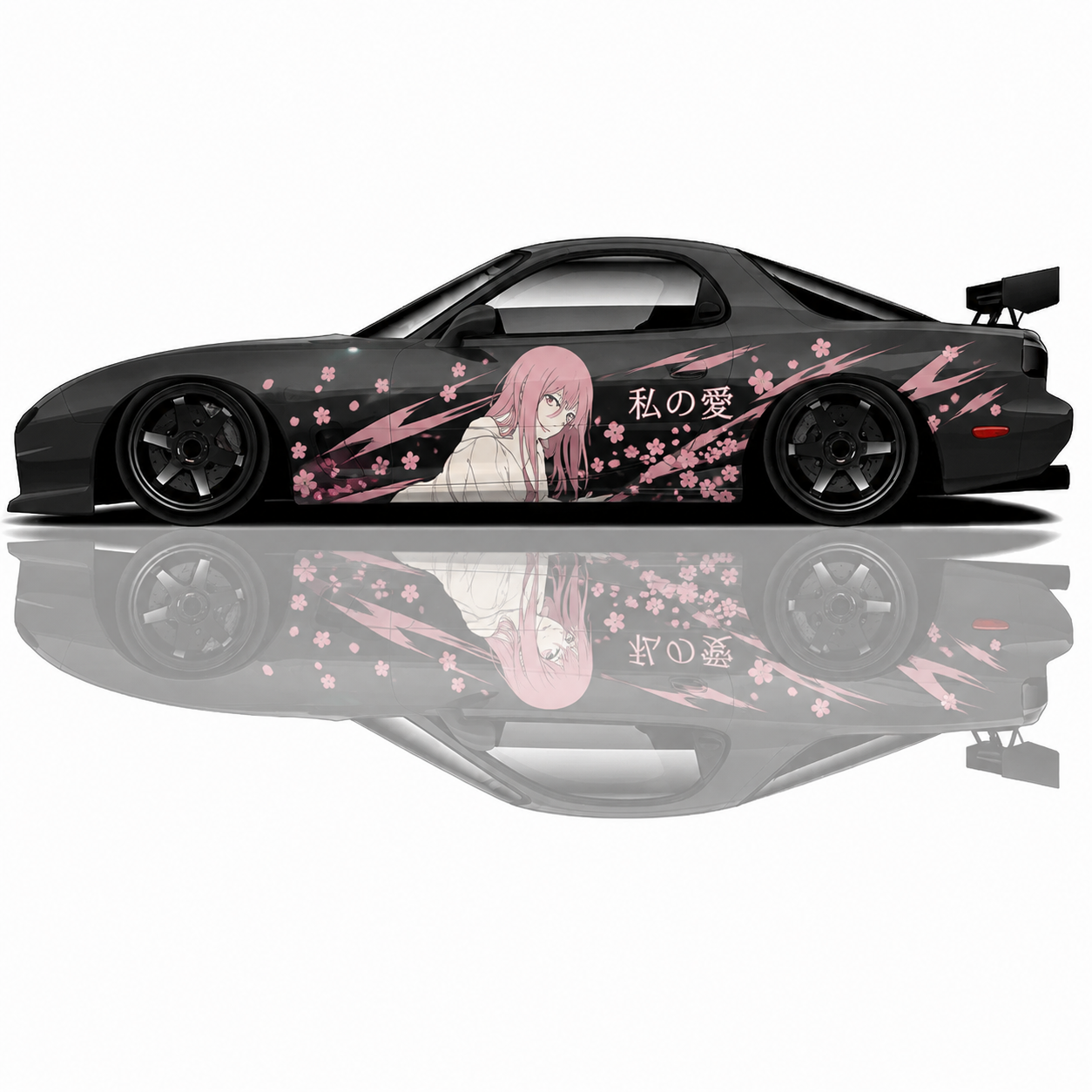 Universal Itasha Livery Anime Girl
