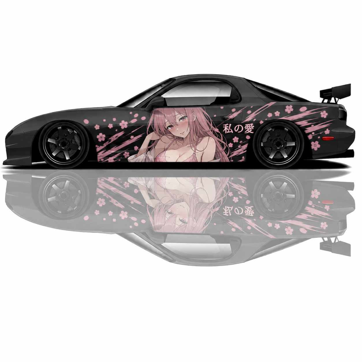 Universal Itasha Livery Anime Girl